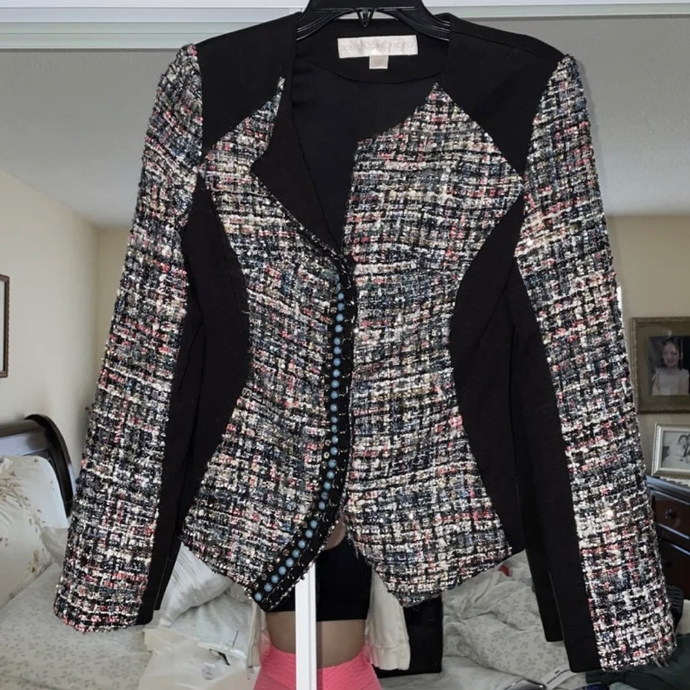 Boston Proper tweed blazer